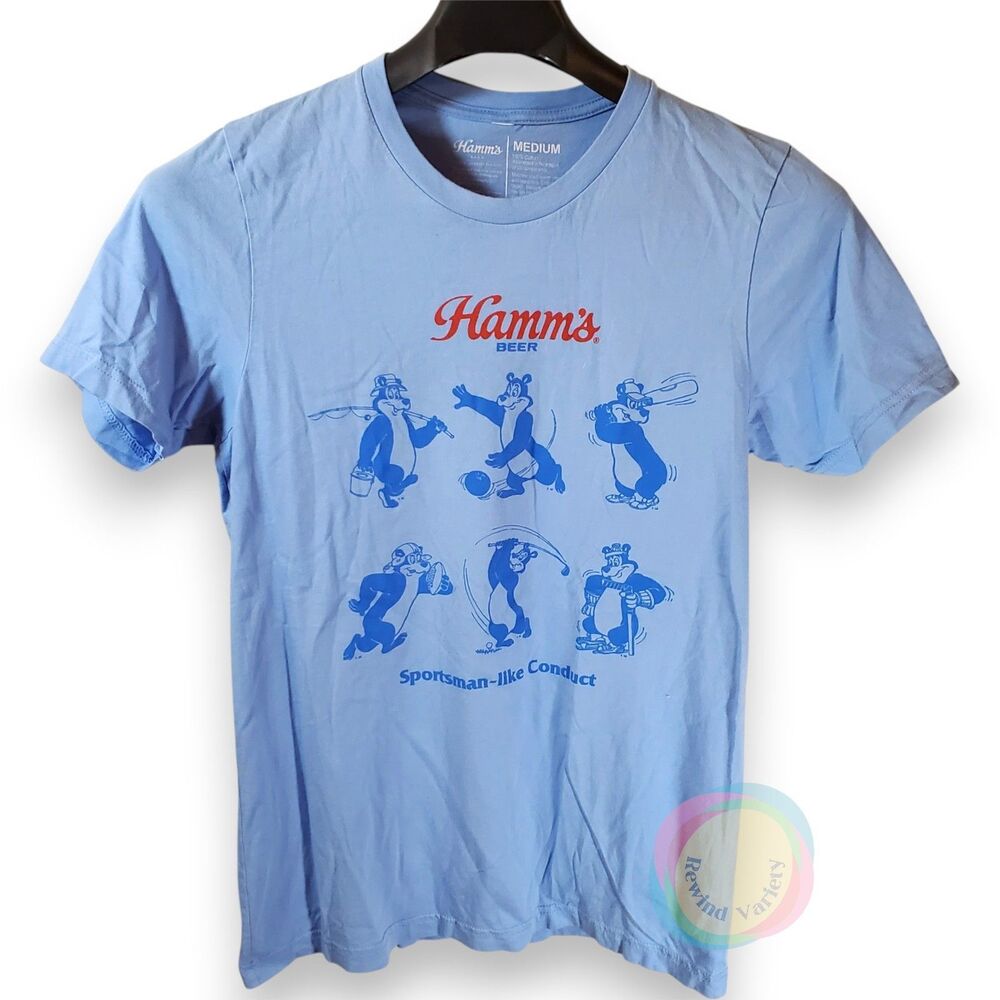 Brew City Hamms Beer Sportsman Graphic Tee Medium